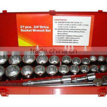 socket set (27pcs)