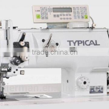 Typical GC20666-D2T3 double needle compound feed Auto-Trimming lockstitch industrial sewing machine                        
                                                Quality Choice