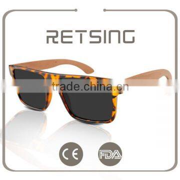2015 OEM Bamboo Wooden Polarized Sunglasses Cheap Wholesale Sunglasses China Custom Logo Promotional Sunglasses Factory photo-3