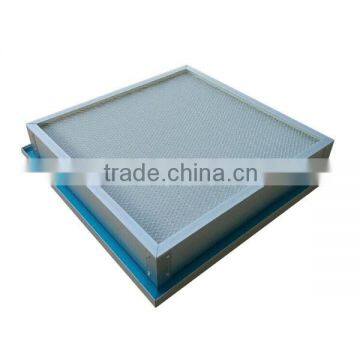 Aluminum frame DOP flume HEPA filter H14 (Leakage free type)