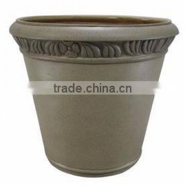 Unique Classic Design Round Clay Flower Pot Succulent Planter