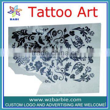 custom fashion design Good quality temporary tattoo sticker