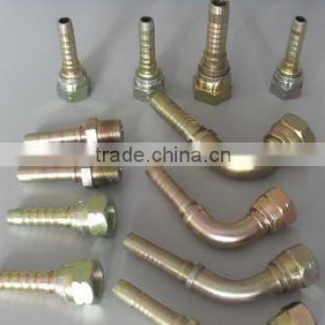 China supplier direct sale Carbon Steel CNC programing nylon hose ferrules/hose fitting