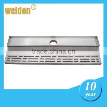 Beautiful 60cm stainless steel floor Tile insert linear shower drain