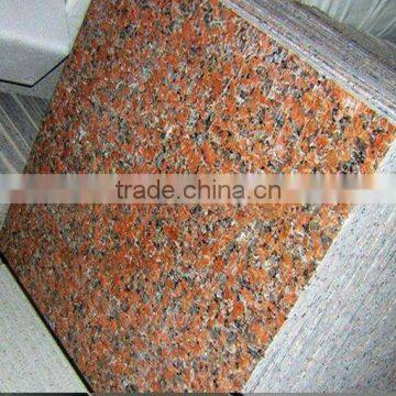 china natural maple red granite tiles