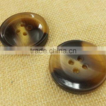 Polyester Faux Horn Button photo-3