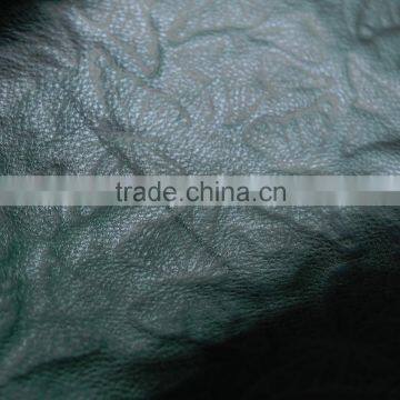 pu embossing fake leather with butterfly embossed pattern pu artifical leather with stamping pattern