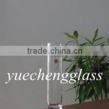 bling cylinder glass vase wholesale for home decoration