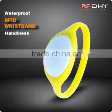 Printed Silicone Wristbands RFID Paypal for Country Show