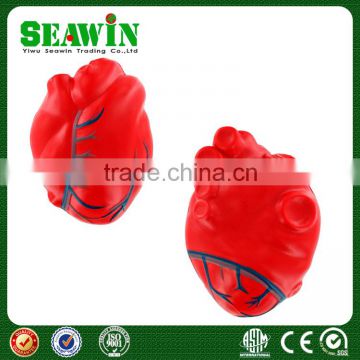 Gift PU Foam Heart with Veins Stress Ball