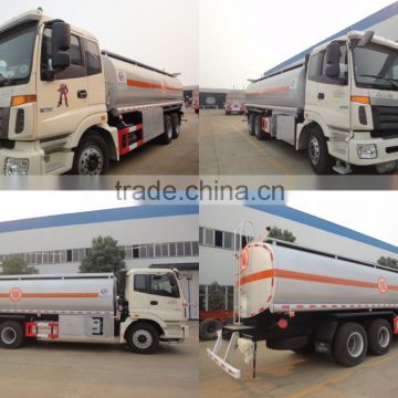 Foton 25000 liter oil tank truck, Foton 25000 liter fuel tank truck, Foton 25 m3 refueling tank truck.