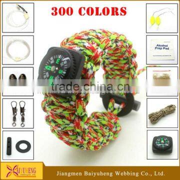 wholesale high quality 550 paracord survival bracelet cheap