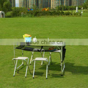 Aluminium barbecue table