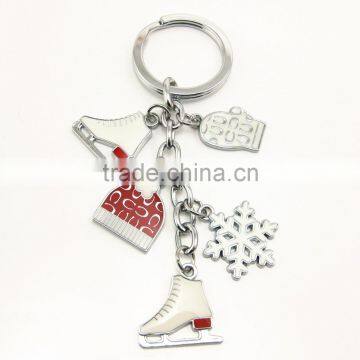 Various Shapes Cheap Christmas Promotion Gift Keychain Custom Laser Engrave Logo or Blank Zinc photo-6