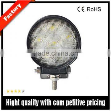 4"round 18W Epistar LED Work Lamp