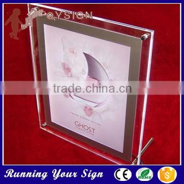 2015Hot style ultrathin crystal standing light box