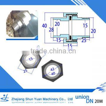 Stainless steel hose fitting,high quality,male,first union