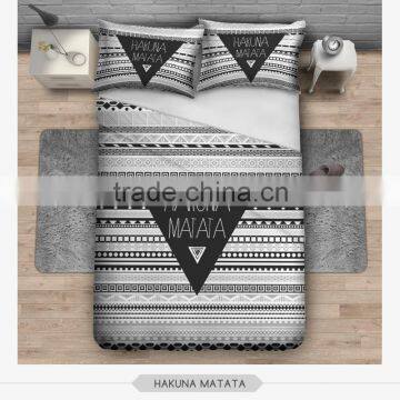 Fashion Green Forest 3D Print Bedding Set Soft Home Textile Four Season Collection Colorful Print Funny Animal Children Printing photo-3