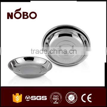Stainless Steel Round Shape Plate for Food photo-4