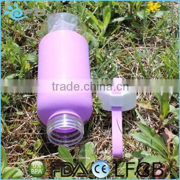 PC Plastic Water Bottle With Silicone Cover photo-4
