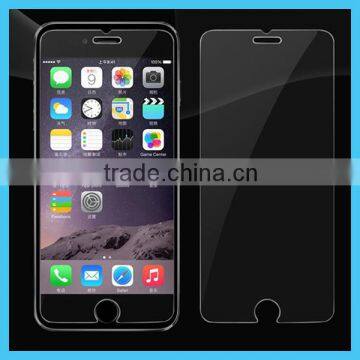 anti-fingerprint transparent tempered glass factory for iphone6 tempered glass screen protector
