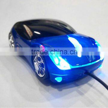 LIGHT UP BLACK OPTICAL CAR MOUSE HIGH 800 DPI LAPTOP/PC