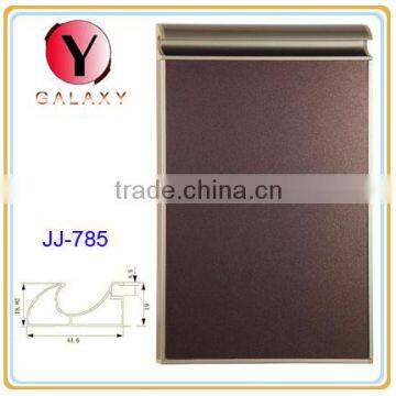Hidden aluminium handle profile for cabinet