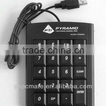 USB 19 Keys Keypad Numeric Keyboard Number Pad