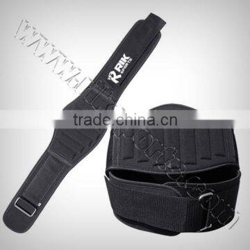 Neoprene Belt Black Neoprene, Embossed Belt Black Webbing, Metal Buckle, Velcro Closure