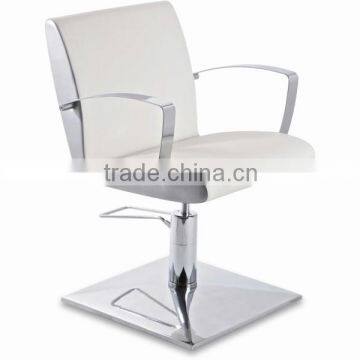 2015 Trend Hair salon barber chairs with durable quality/Snow white Salon Chairs for sale