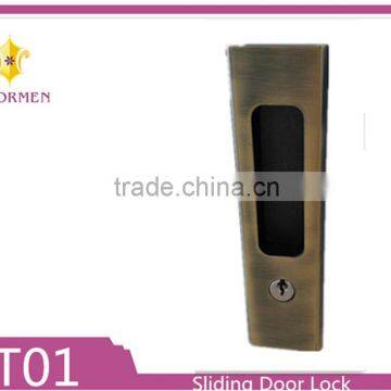 2016 Sale Sliding Types Glass Door Push Lock Set