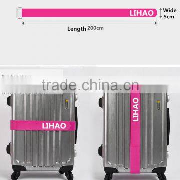 adjustable nylon luggage belt/colored packing belt
