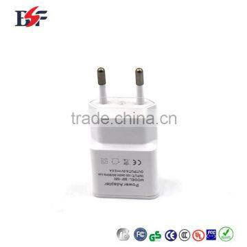 Customized EU US Plug 5V 2A USB Wall Charger