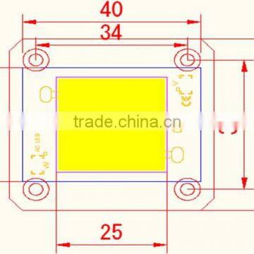 50w COB LED 220V AC Led Chip, 3040 50W Integrated Driver for Street Light, photo-3