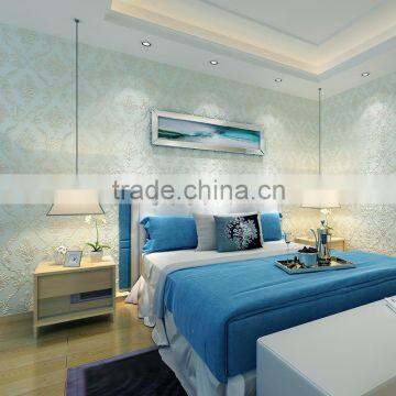 Home Decor Deep Embossed Wallcovering Wallpaper photo-3