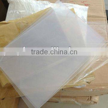 Clear plastic polystyrene board