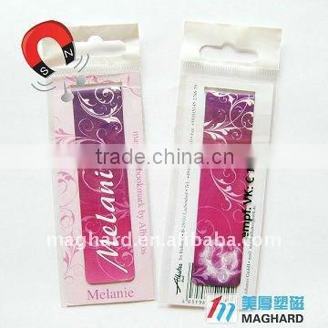 Rubber Magnet Bookmarks name tag melanie