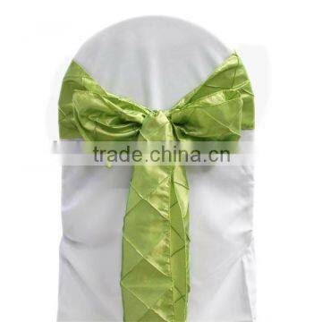 Elegant taffeta chair sash,chair bow,chair tie