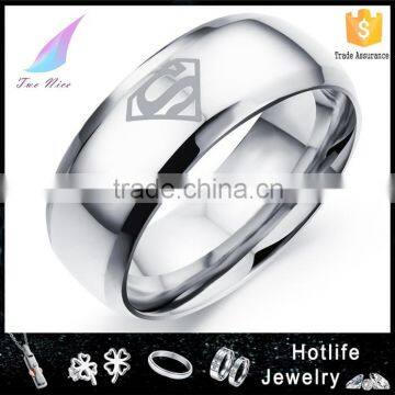 316L Stainless Steel Hot Sale Jewelry Fashion 2016 Supper Hero Man Sexs Ring