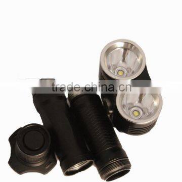 High Power Double Light Bulb Led Flashlight Torch Light photo-6