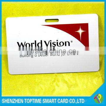 Standard size custom PVC luggage tag