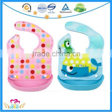 Hot Selling Fashion Carton Baby Toddler Bibs Eco-friendly Folded Washable Baby Bibs photo-3