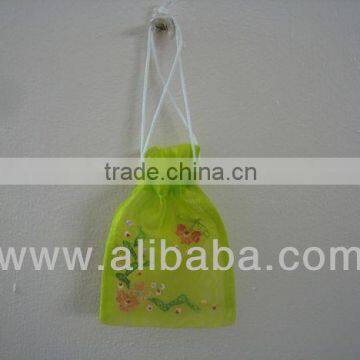 Hand embroidery scented bag