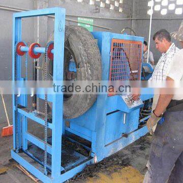 Used Tire Recycling Machine for Making Rubber Powder / Tire Debeader Machine