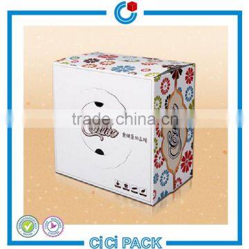 250gsm White Paper 6inches Cake Box for Chritmas Party Wedding Cake Boxes Wholesale photo-2