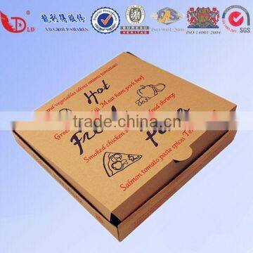 Custom Logo Printed Kraft Paper Box,pizza Box Food Packaging photo-4