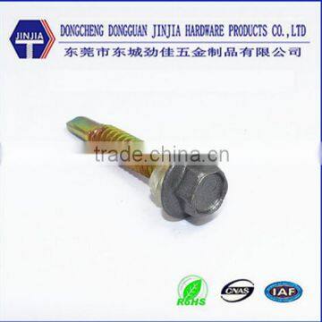 dongguan color zinc grey painted plated self drilling screws