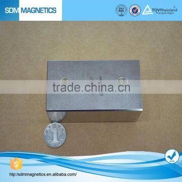 Customized magnet shape strong N35-N52 monopole mount magnet