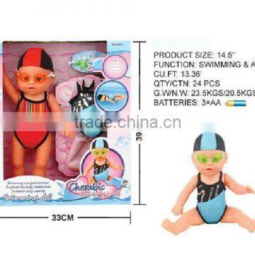 3331 14.5' Electric Swimming Baby Doll