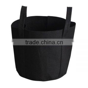 wholesale hydroponics 1,2,3,5,10,15,20,25 gallon plant grow pot /cotton fabric bags